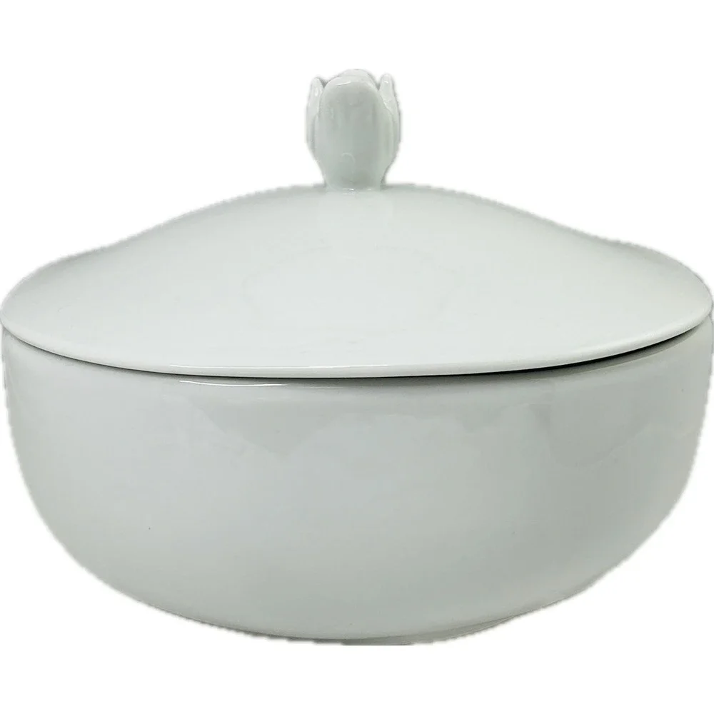 Pottery Barn Great White Dove Serving Bowl With Lid The Great White Collection